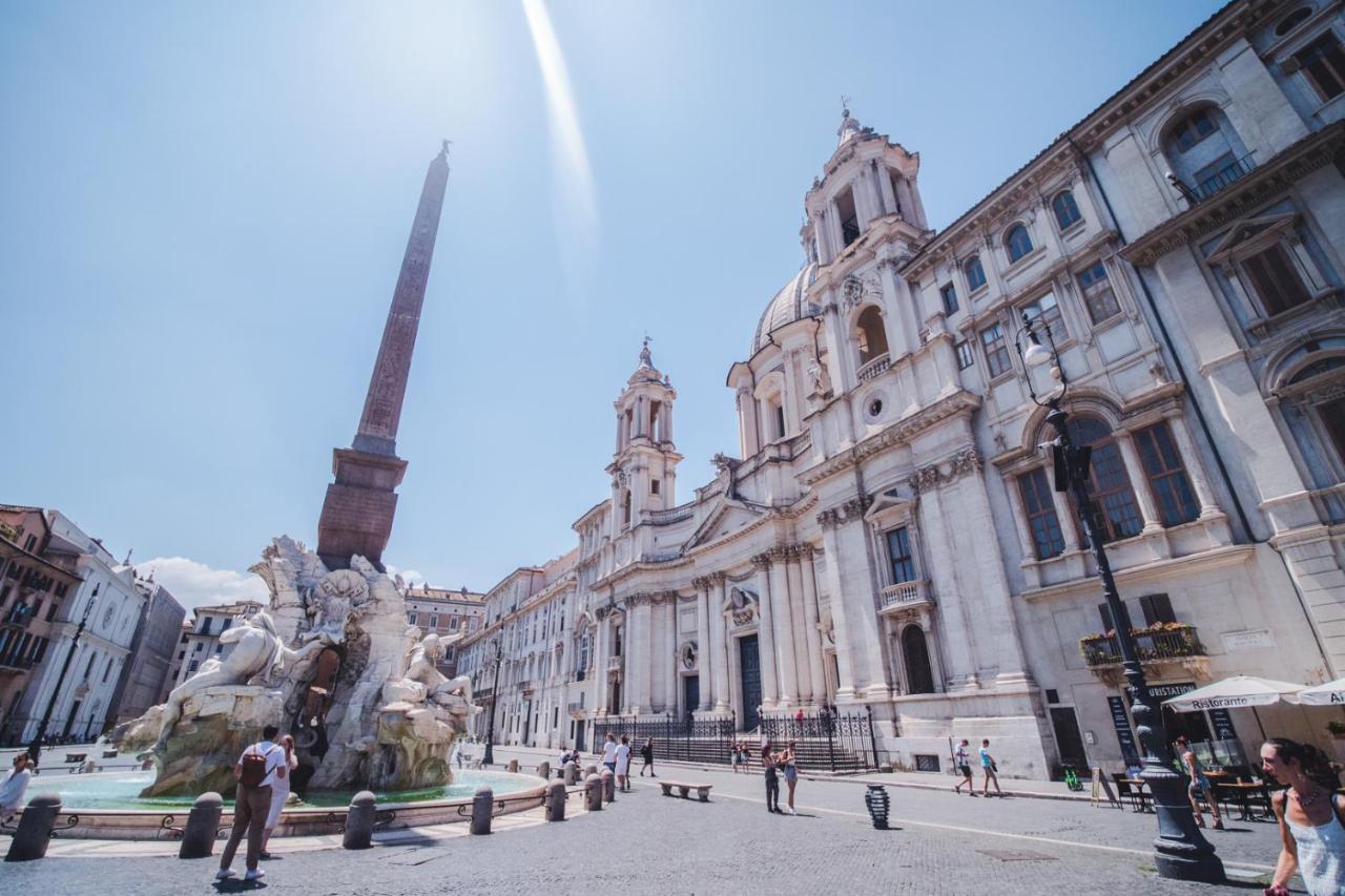 Apartmán La Vetrina, The Renaissance Charme Of Piazza Navona Řím Exteriér fotografie